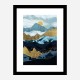 Sun Up Abstract Art Print Sun Up Abstract Art Print