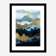 Sun Up Abstract Art Print Sun Up Abstract Art Print