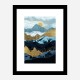 Sun Up Abstract Art Print Sun Up Abstract Art Print