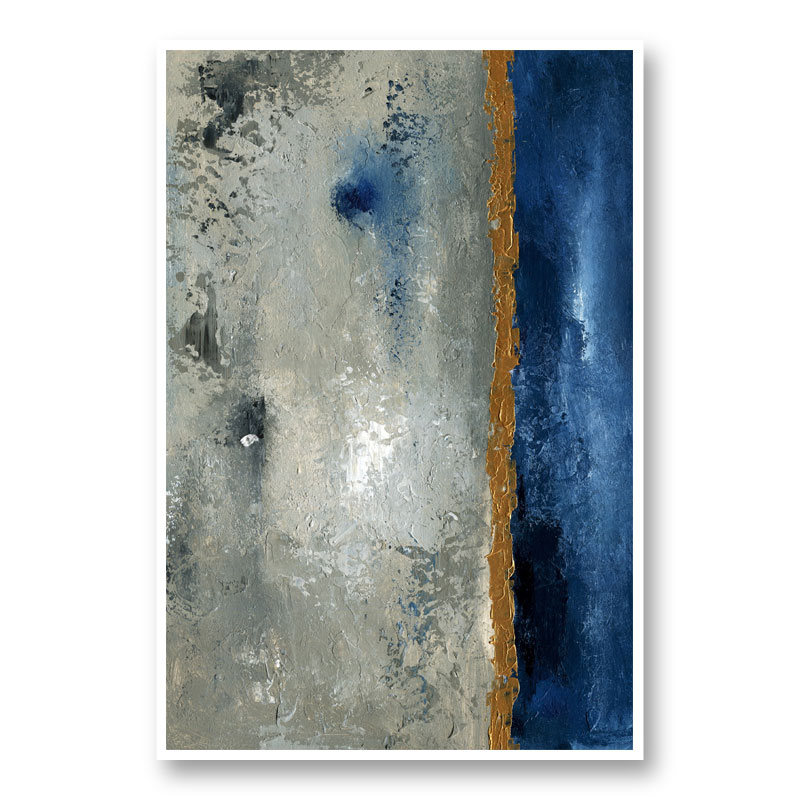 Beach Port 1 Abstract Art Print