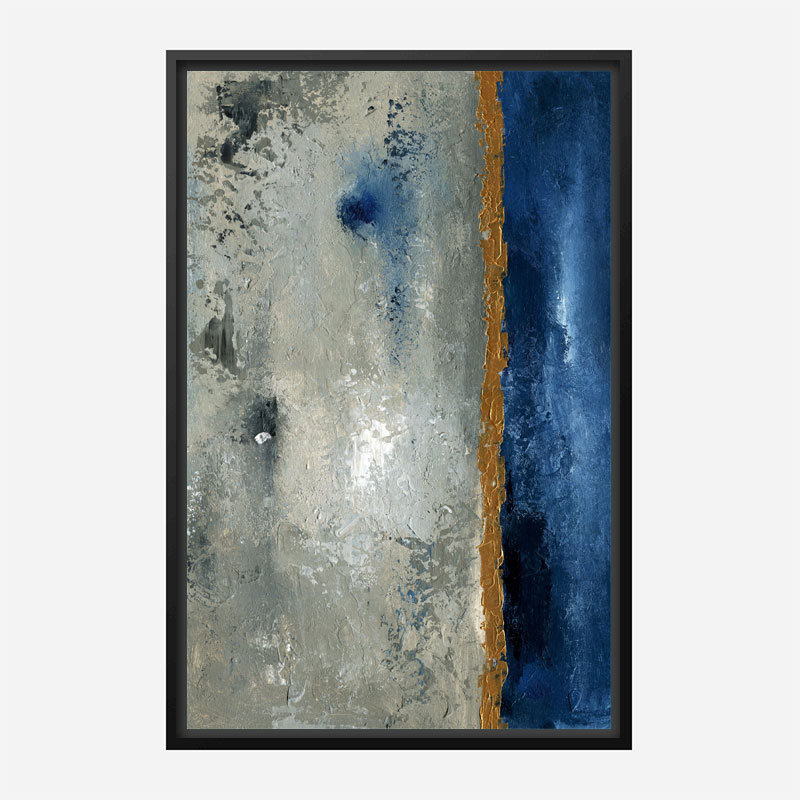 Beach Port 1 Abstract Art Print