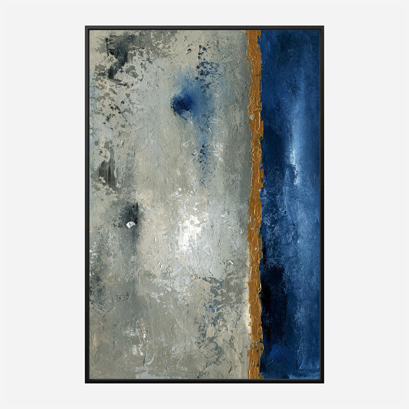 Beach Port 1 Abstract Art Print