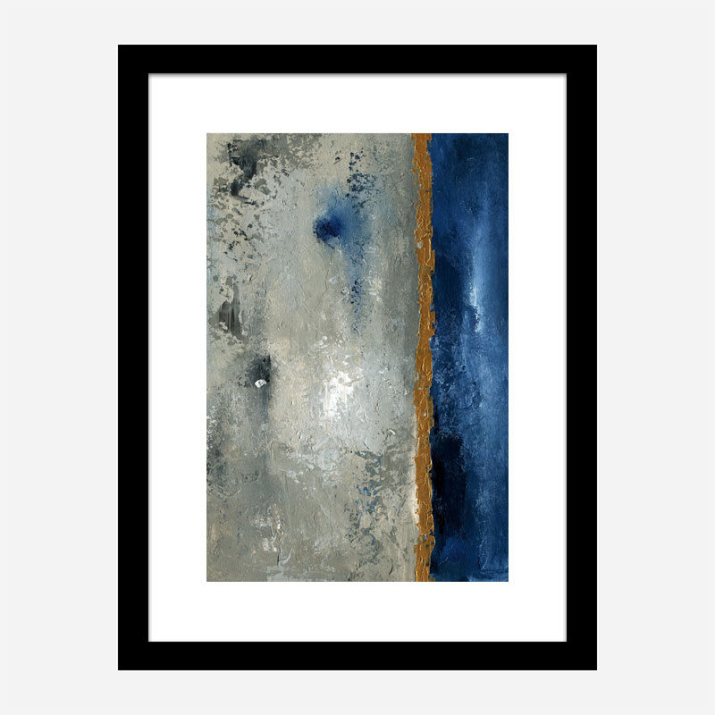 Beach Port 1 Abstract Art Print