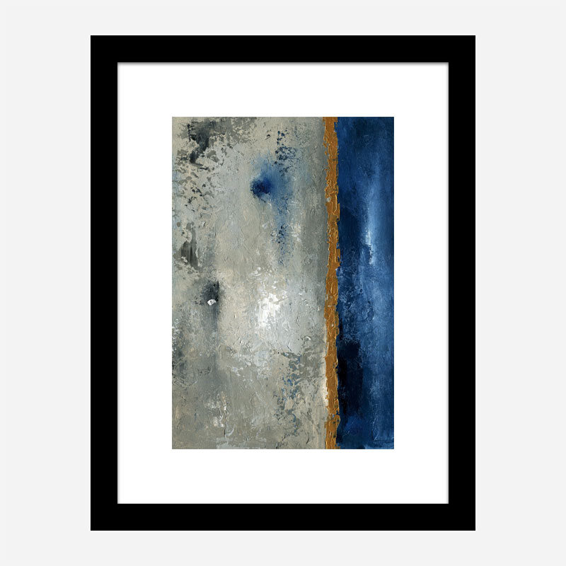 Beach Port 1 Abstract Art Print