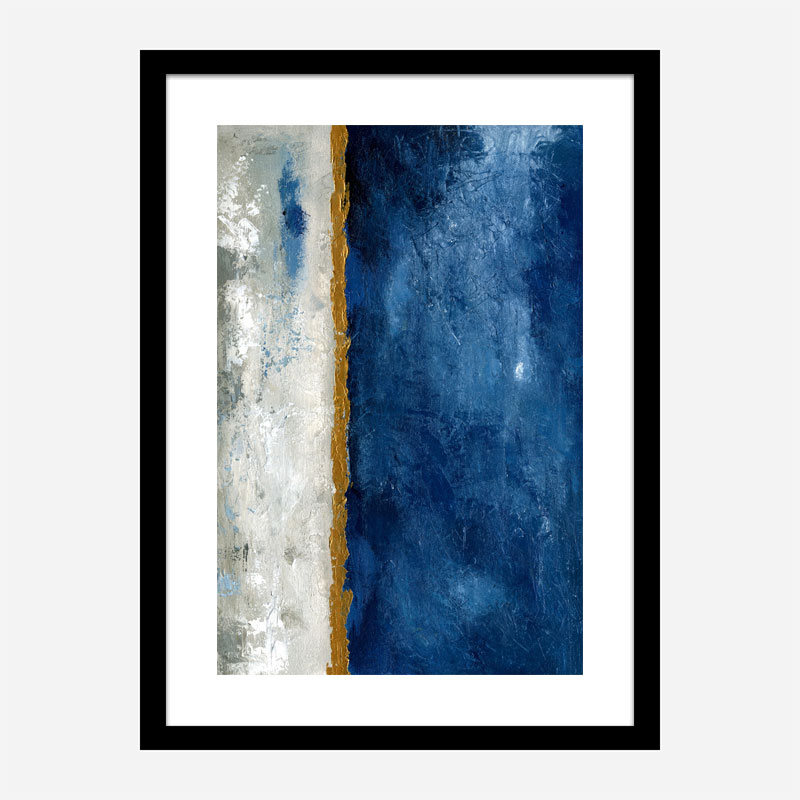 Beach Port Abstract Art Print