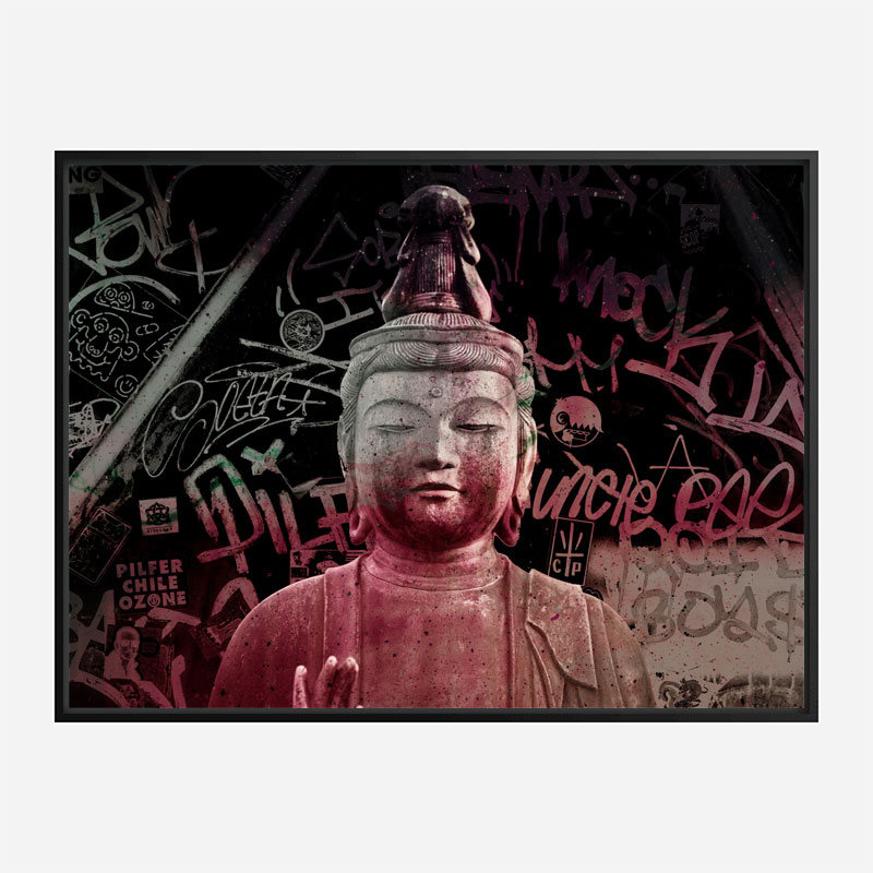 Buddha Abstract Art Print
