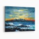 Mountain Abstract Art Print Mountain Abstract Art Print