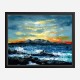 Mountain Abstract Art Print Mountain Abstract Art Print