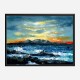 Mountain Abstract Art Print Mountain Abstract Art Print