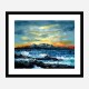 Mountain Abstract Art Print Mountain Abstract Art Print