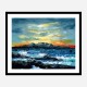 Mountain Abstract Art Print Mountain Abstract Art Print