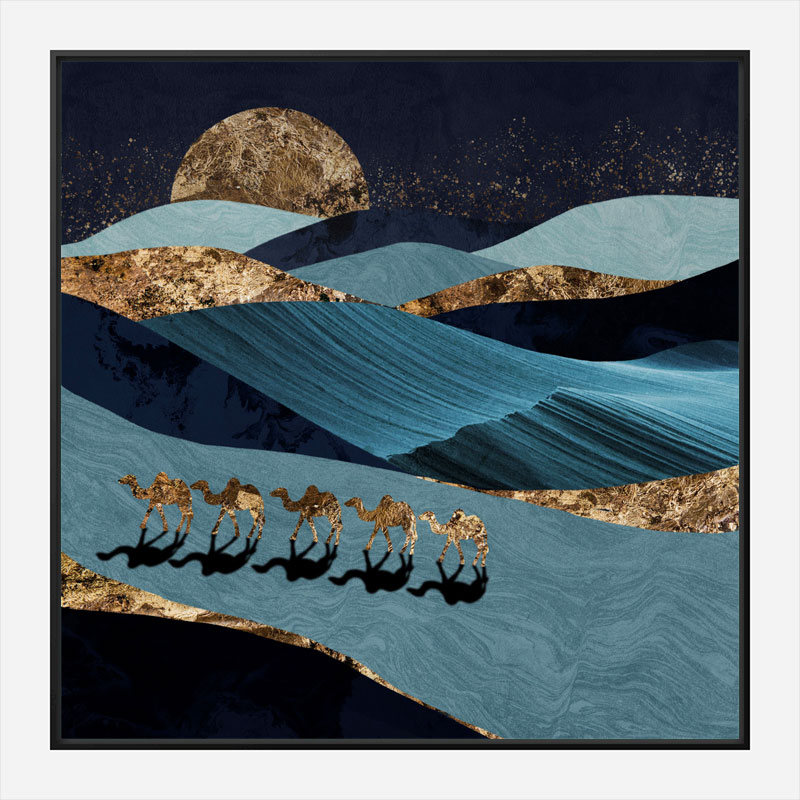 Sahara Abstract Art Print