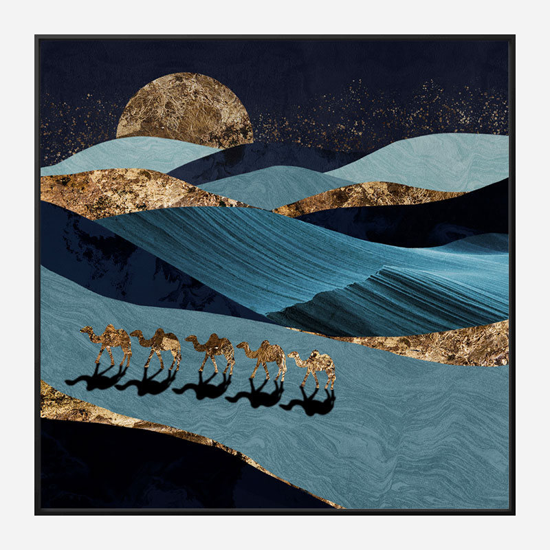 Sahara Abstract Art Print