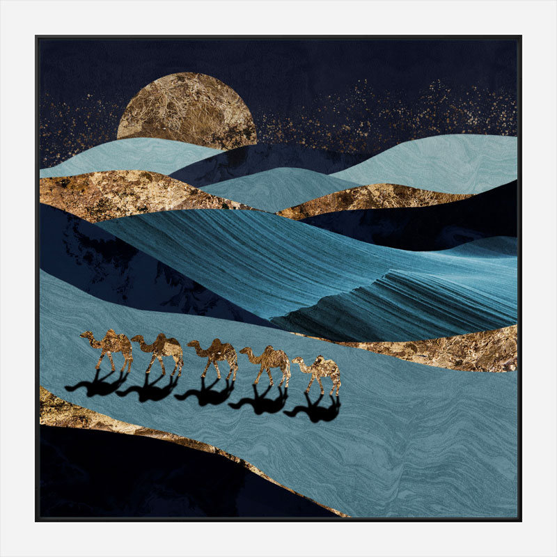 Sahara Abstract Art Print