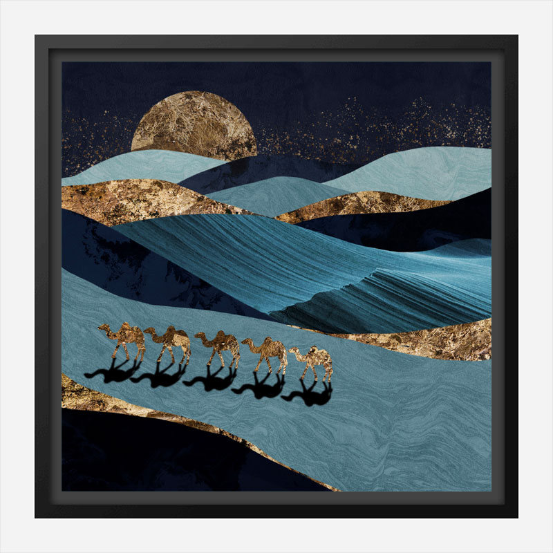 Sahara Abstract Art Print