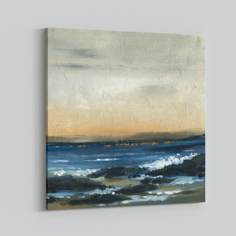 Sea Foam Abstract Art Print Sea Foam Abstract Art Print
