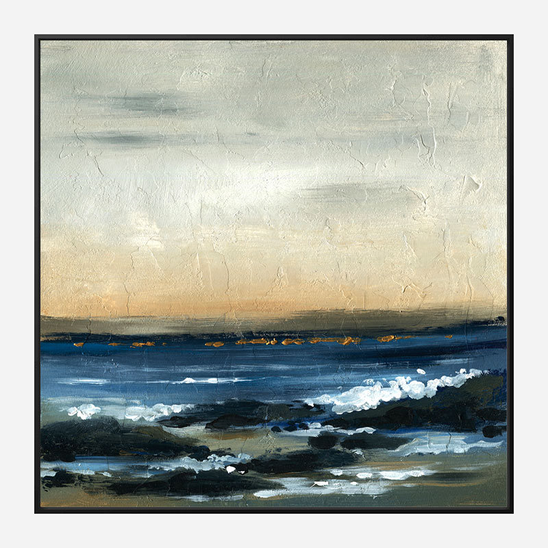 Sea Foam Abstract Art Print Sea Foam Abstract Art Print