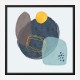 Abstract Stones Art Print