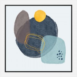 Abstract Stones Art Print