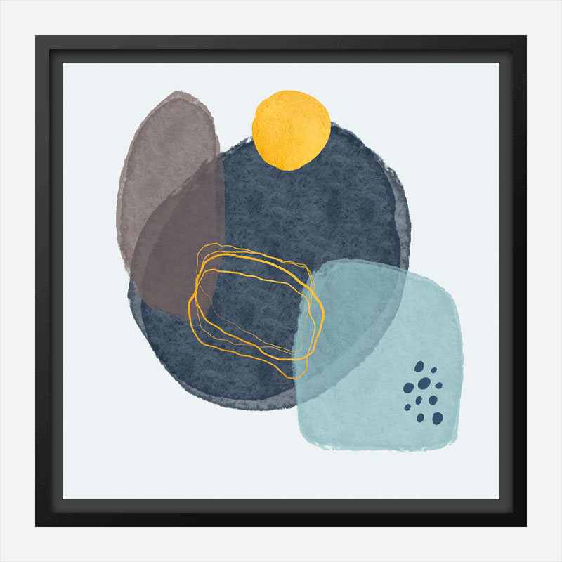 Abstract Stones Art Print