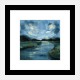 Night River Abstract Art Print Night River Abstract Art Print