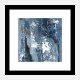 Abstract Blues Art Print