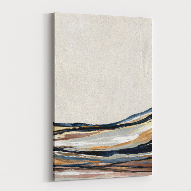 Golden Hills Abstract Art Print Golden Hills Abstract Art Print