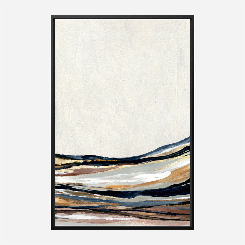 Golden Hills Abstract Art Print Golden Hills Abstract Art Print