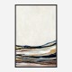 Golden Hills Abstract Art Print Golden Hills Abstract Art Print