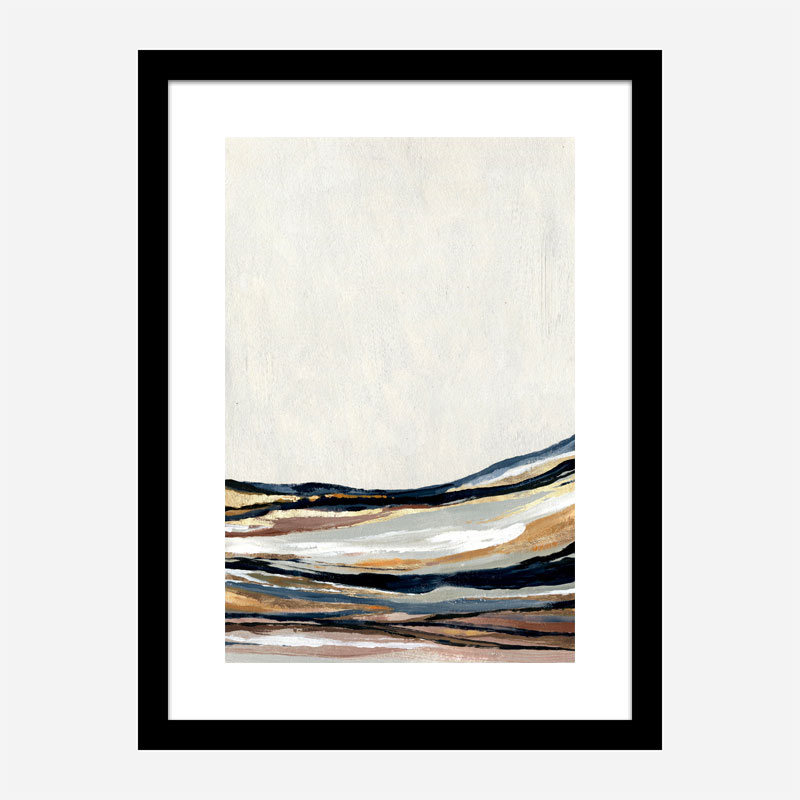 Golden Hills Abstract Art Print Golden Hills Abstract Art Print