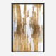Golden Lines Abstract Art Print Golden Lines Abstract Art Print