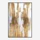 Golden Lines Abstract Art Print Golden Lines Abstract Art Print