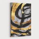 Golden Circles Abstract Art Print Golden Circles Abstract Art Print