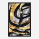 Golden Circles Abstract Art Print Golden Circles Abstract Art Print