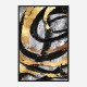 Golden Circles Abstract Art Print Golden Circles Abstract Art Print