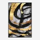 Golden Circles Abstract Art Print Golden Circles Abstract Art Print