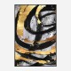 Golden Circles Abstract Art Print Golden Circles Abstract Art Print