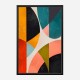 Split Circles Art Print Split Circles Art Print