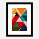 Triangles Abstract Art Print