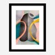 Asymmetric Ellipse Abstract Art Print