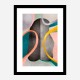 Asymmetric Ellipse Abstract Art Print