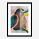 Asymmetric Ellipse Abstract Art Print