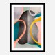 Asymmetric Ellipse Abstract Art Print