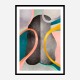 Asymmetric Ellipse Abstract Art Print