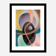 Around the Lines Abstract Art Print