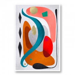 Rhombuses Abstract Art Print