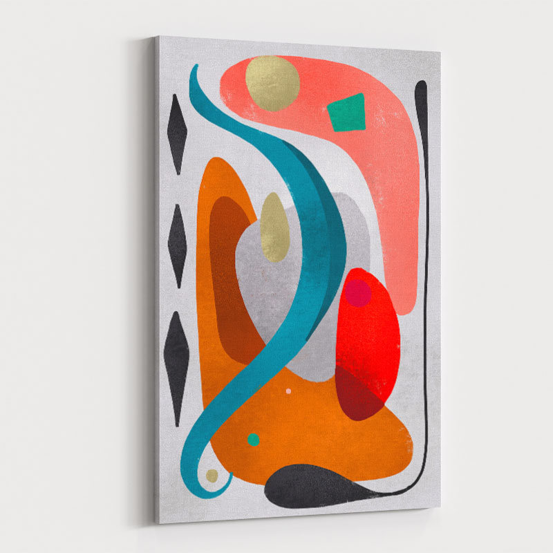 Rhombuses Abstract Art Print Rhombuses Abstract Art Print