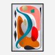 Rhombuses Abstract Art Print Rhombuses Abstract Art Print