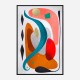 Rhombuses Abstract Art Print Rhombuses Abstract Art Print