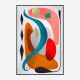 Rhombuses Abstract Art Print Rhombuses Abstract Art Print